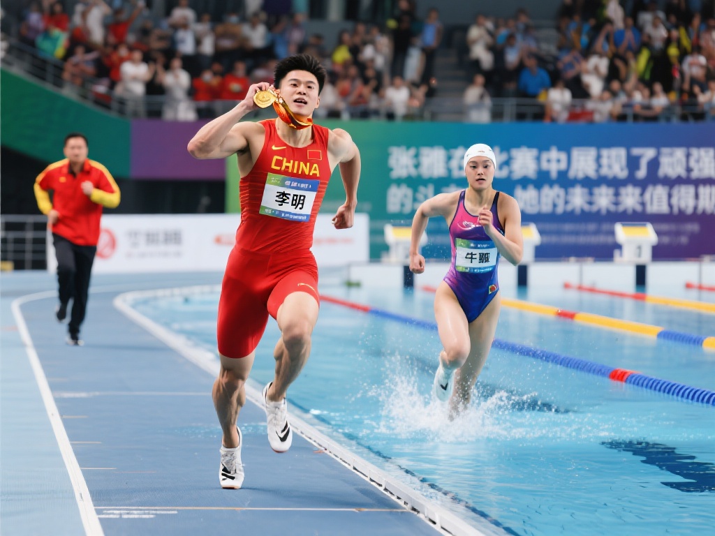 在本次比赛中，中国选手的整体表现可圈可点。特别是在