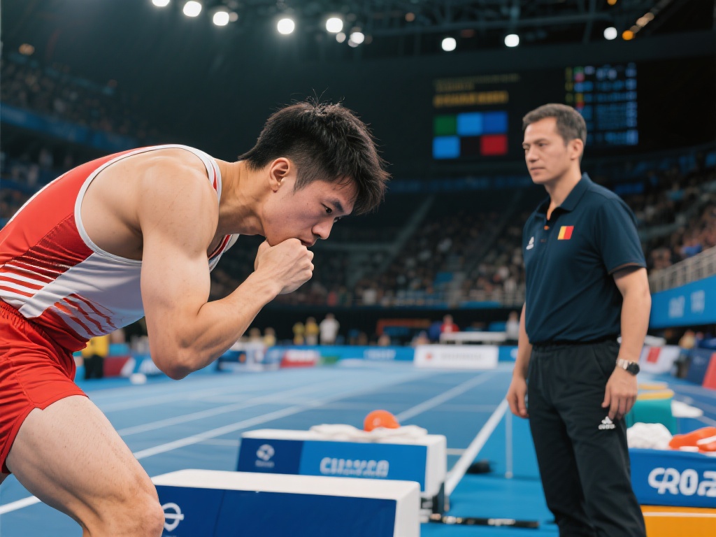 在竞技体育的舞台上，运动员的心理状态往往是决定胜负