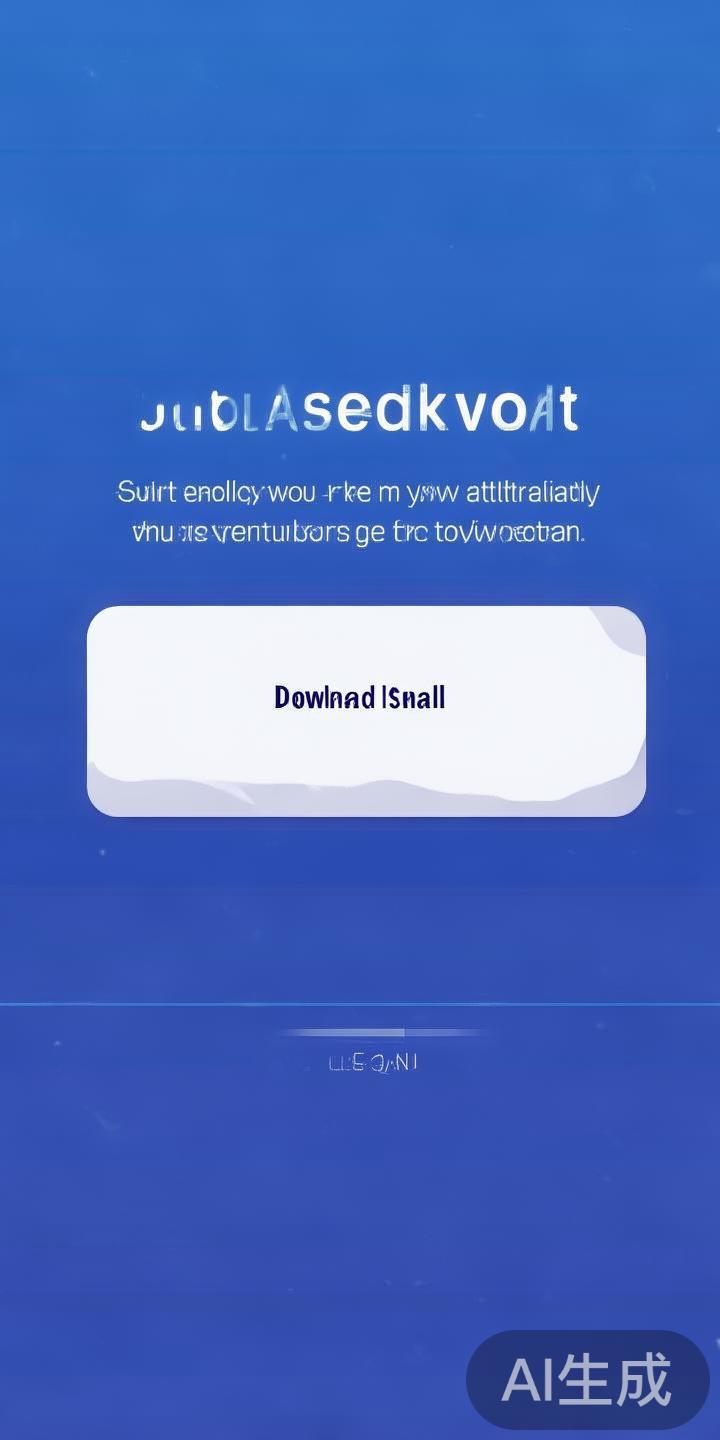 下载安装操作：点击“下载安装”后，等待下载完成，系